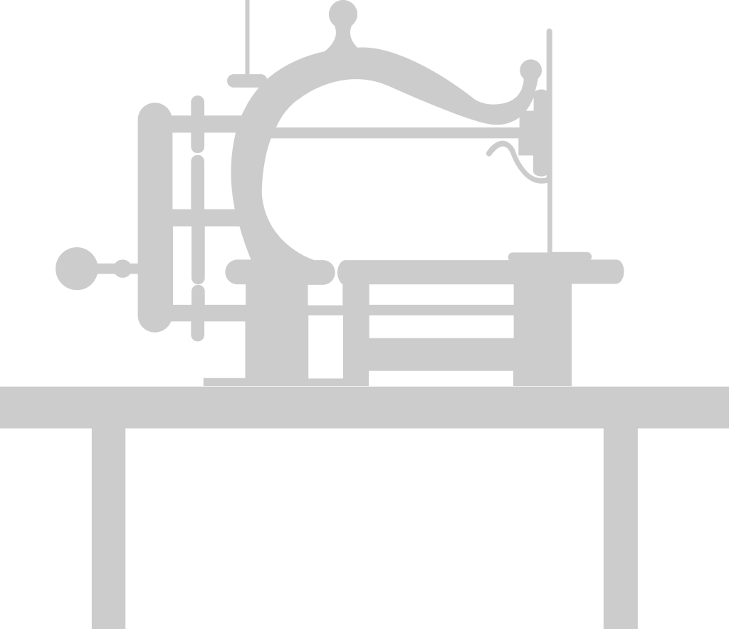 Sewing machine vector