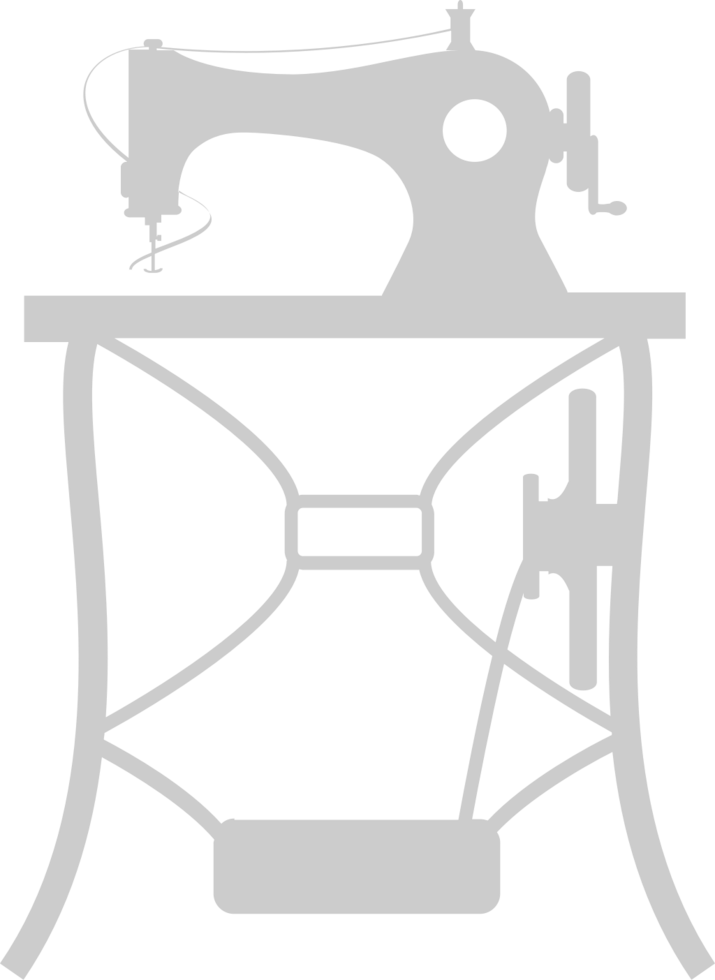 Sewing machine vector
