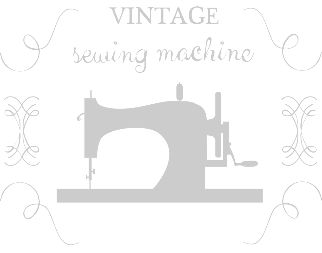 Sewing machine vector