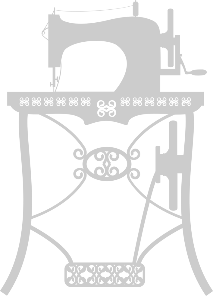 Sewing machine vector