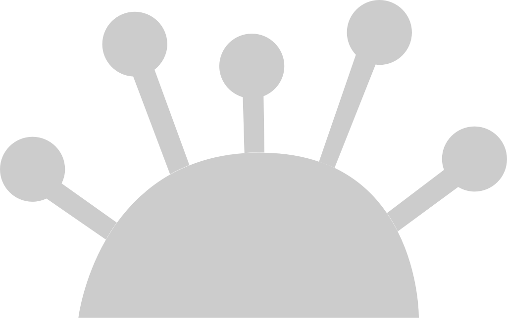 Sewing pin cushion vector