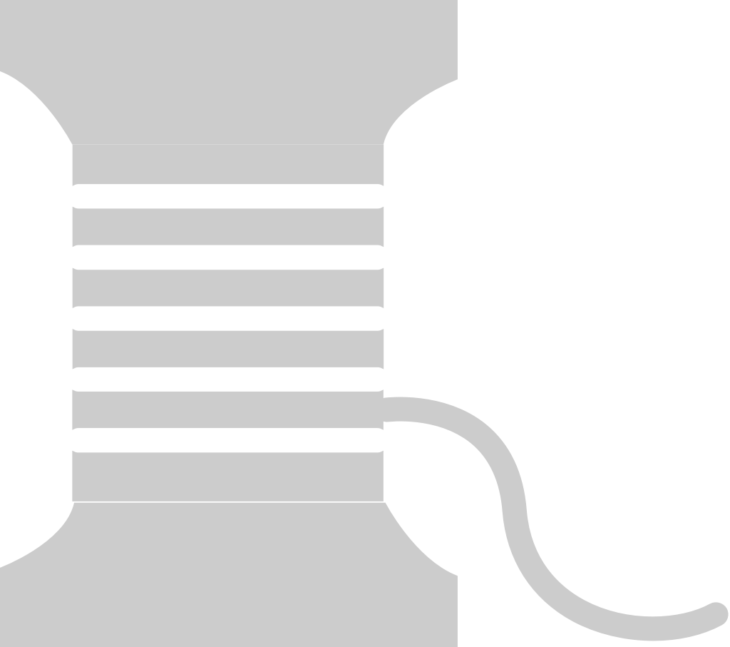 Sewing thread vector
