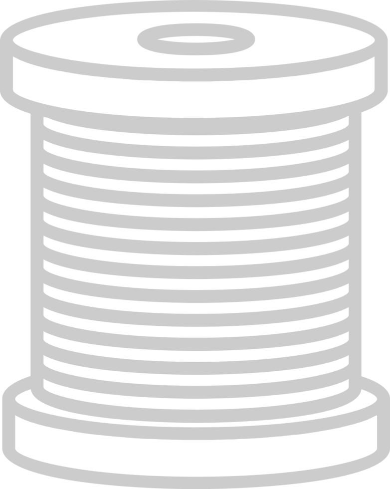 Sewing thread vector