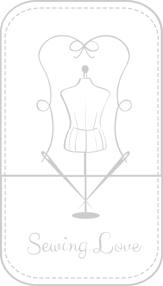 Sewing vintage  vector