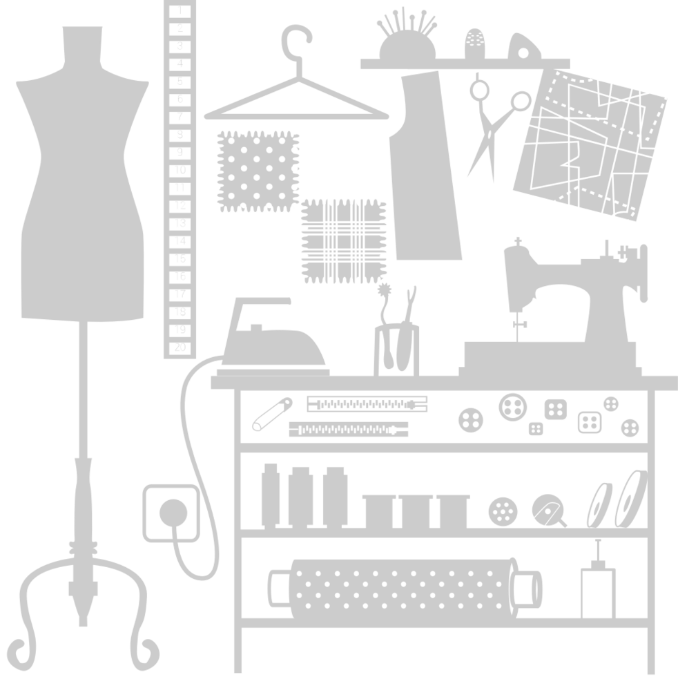 Sewing composition vector