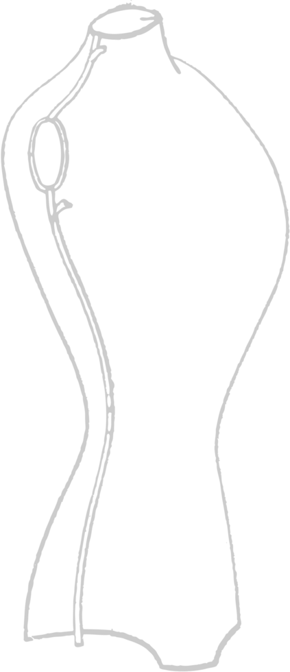 Sewing sketch vector