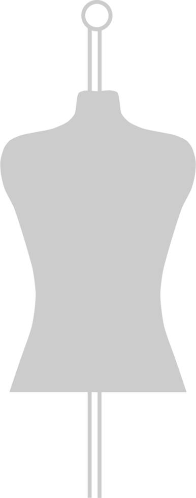 Sewing mannequin vector