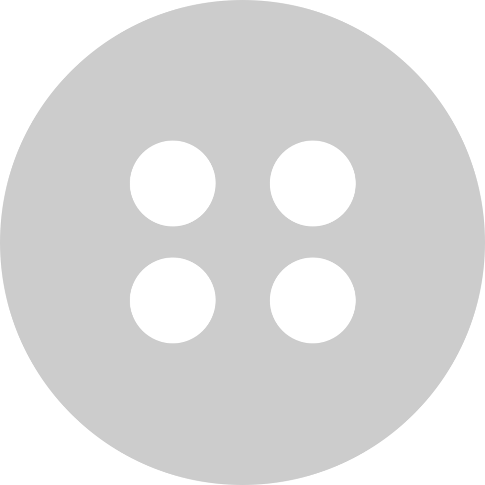 Sewing button vector