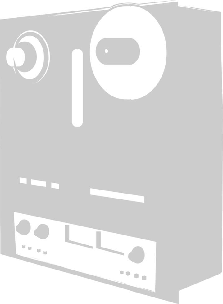 Old recorder player vector