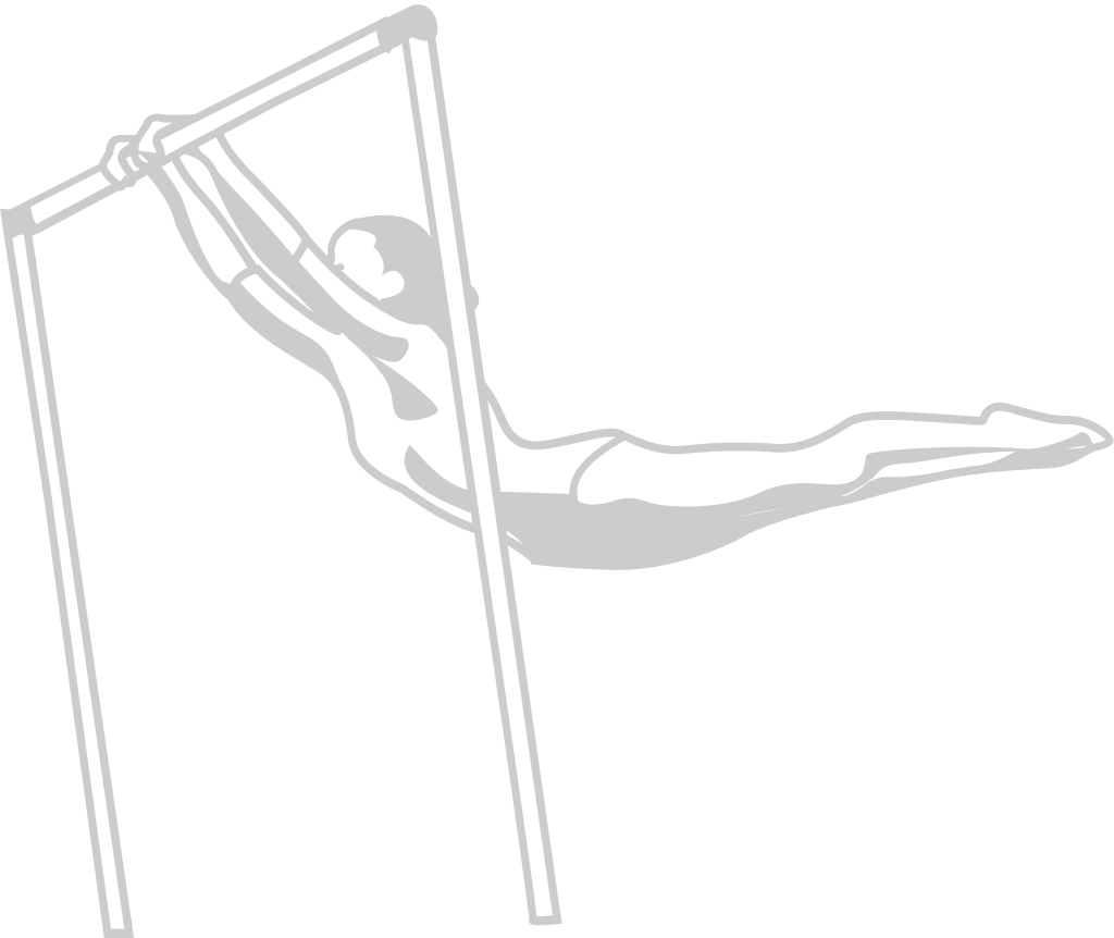 Olympic horizontal bar vector