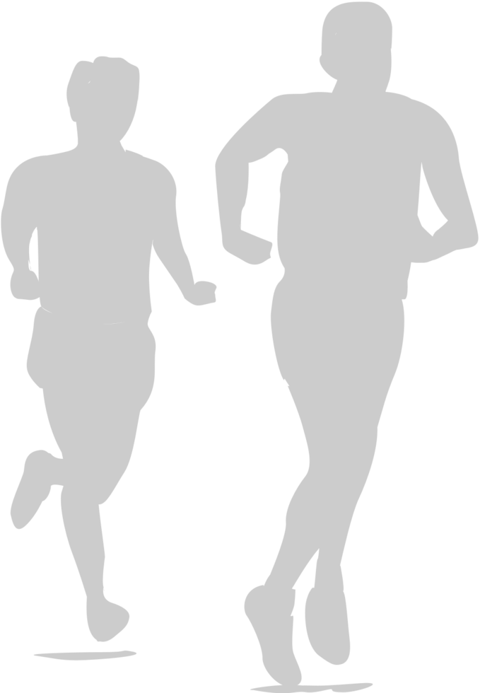 Olympic marathon vector