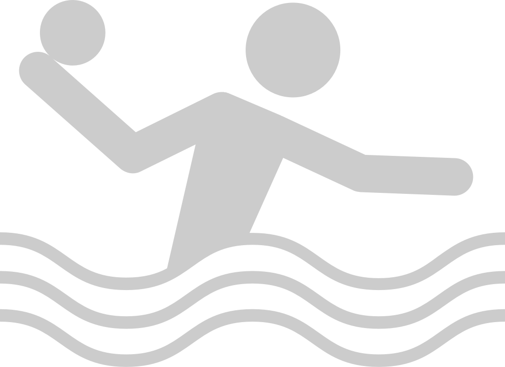 Olympic pictogram water polo vector