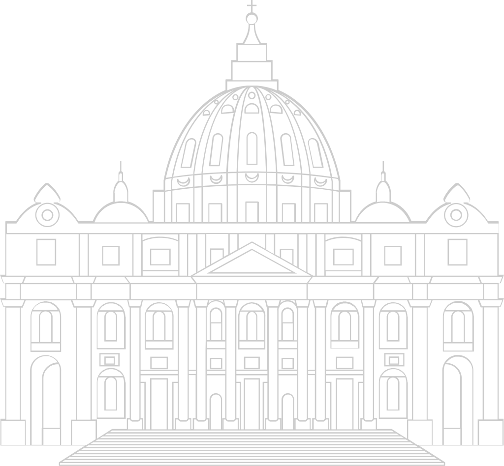 Roma S t. de pedro basílica vector