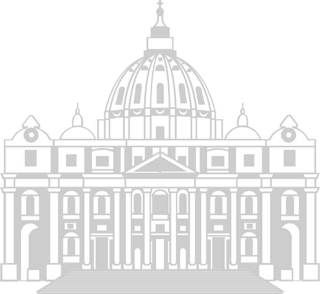 Rome St. Peter's Basilica vector