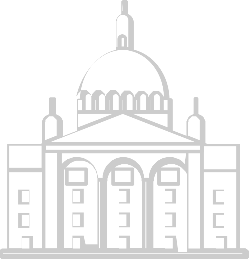 Rome St. Peter's Basilica vector