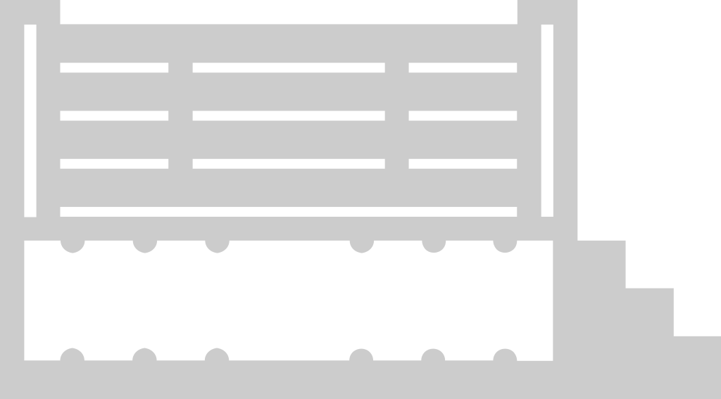Wrestling arena ring vector