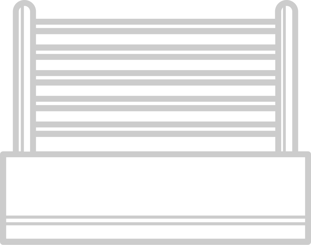 Wrestling arena ring vector