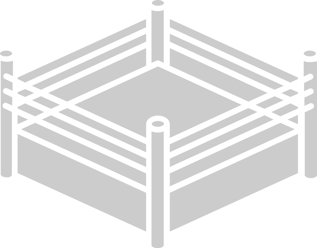 Wrestling arena ring vector