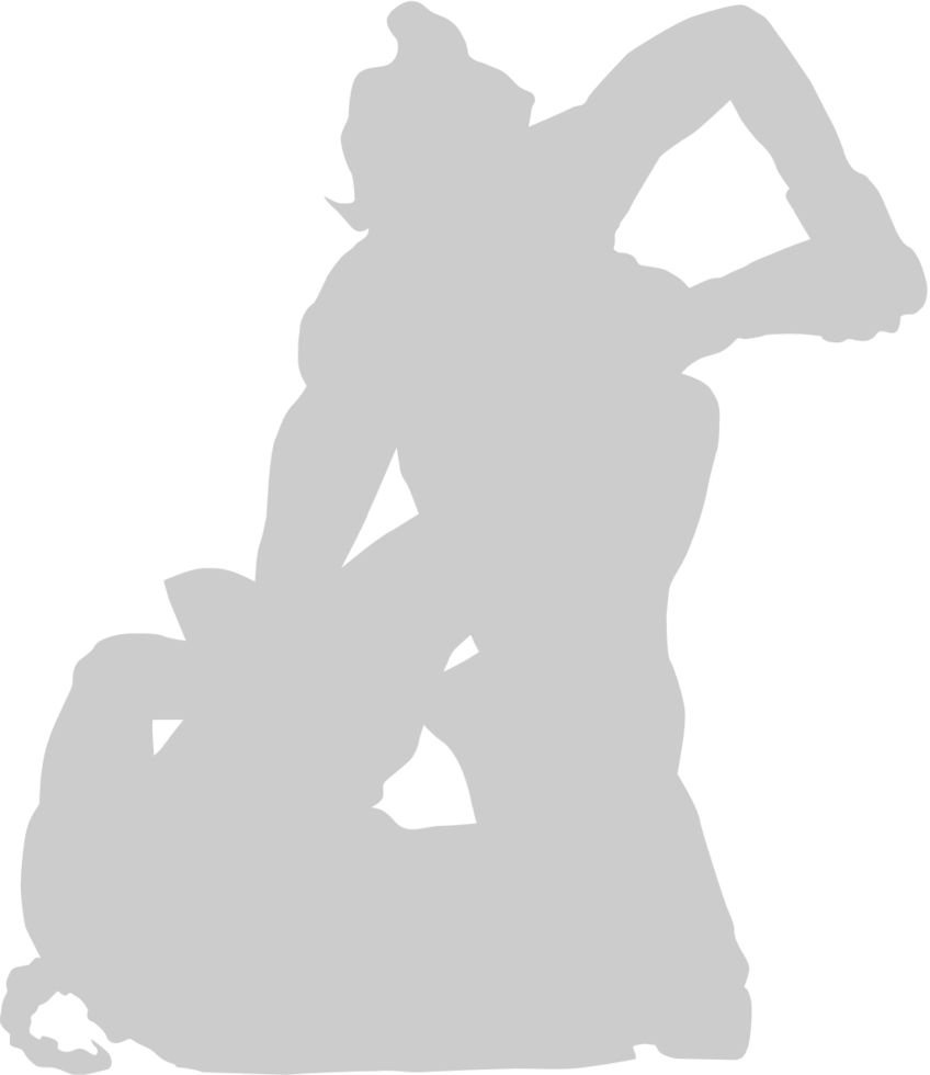 Wrestling technique vector