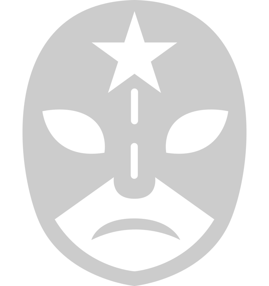 máscara de lucha libre vector