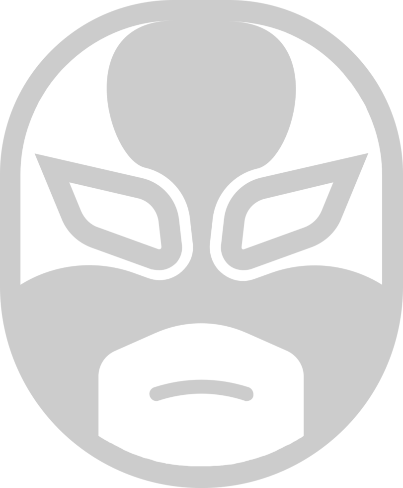 máscara de lucha libre vector