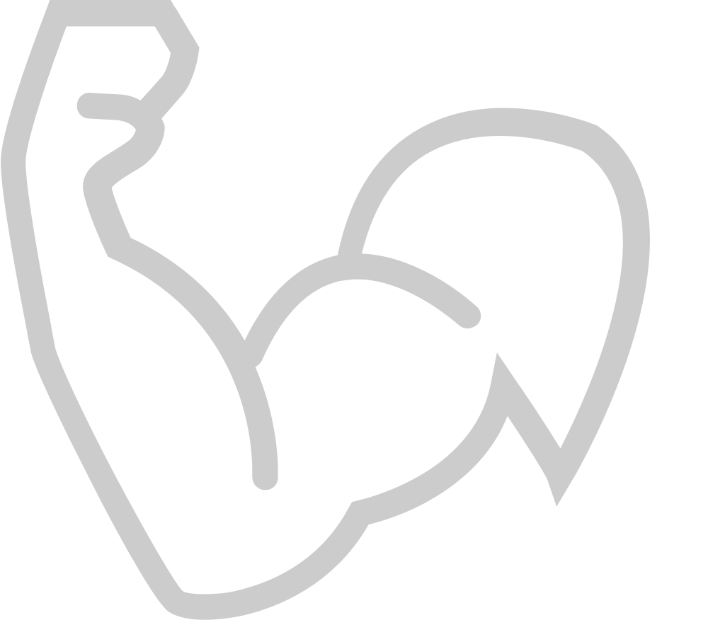 Wrestling muscle vector