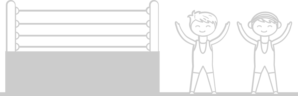 Wrestling character vector