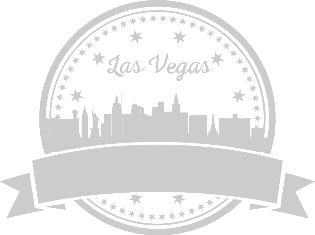 Vegas city badge vector