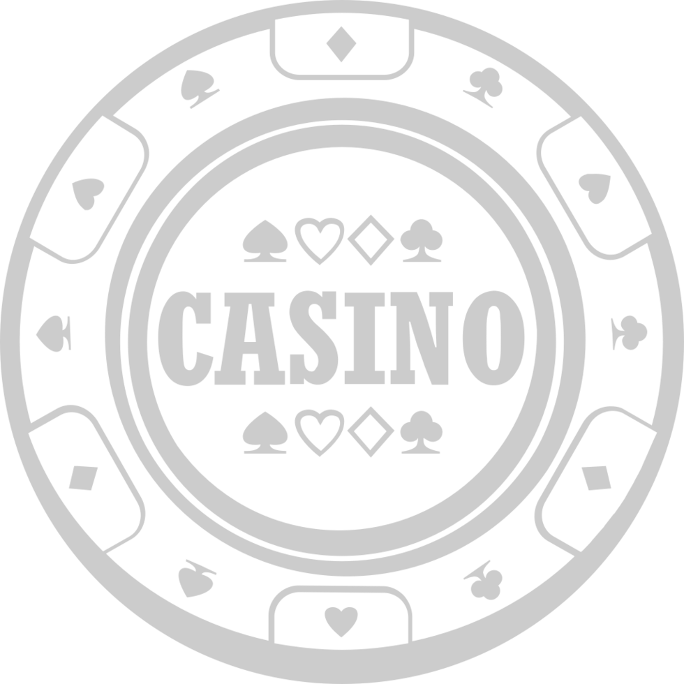 Vegas gambling chip vector