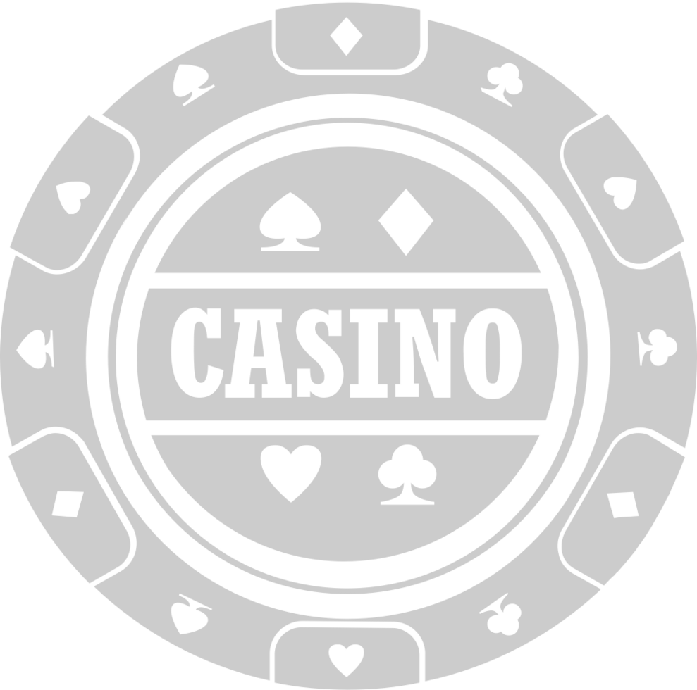 Vegas gambling chip vector