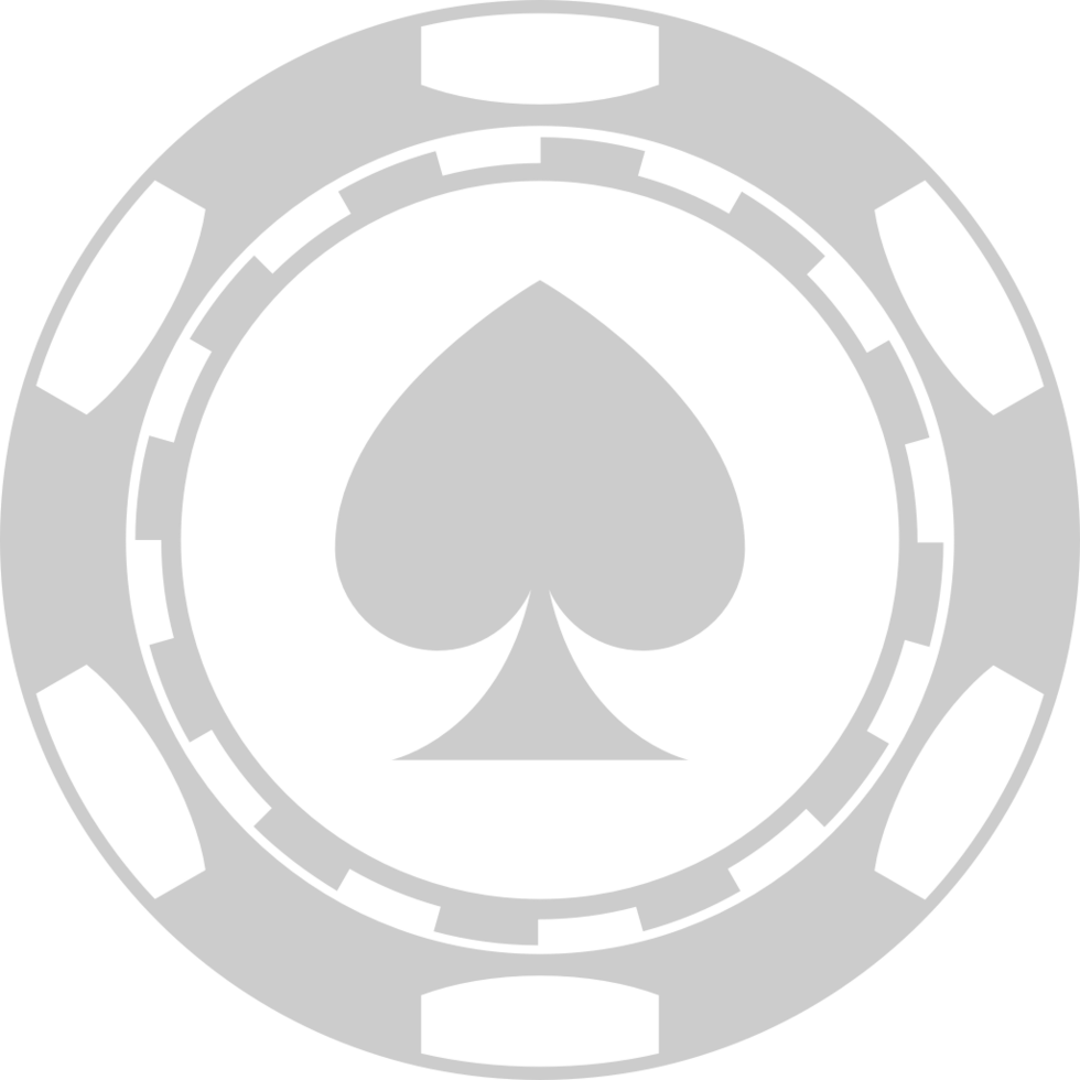 Vegas gambling chip vector