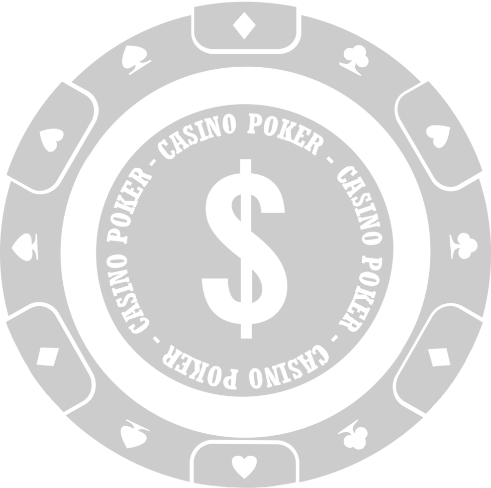 Vegas gambling chip vector