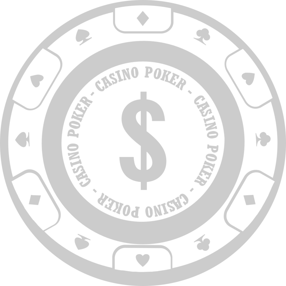 Vegas gambling chip vector