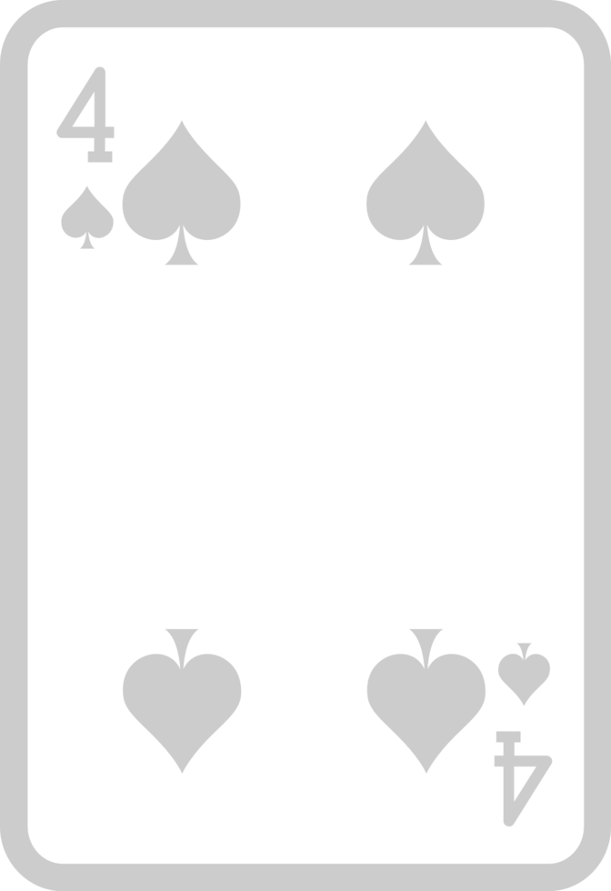 Vegas deck of card vector