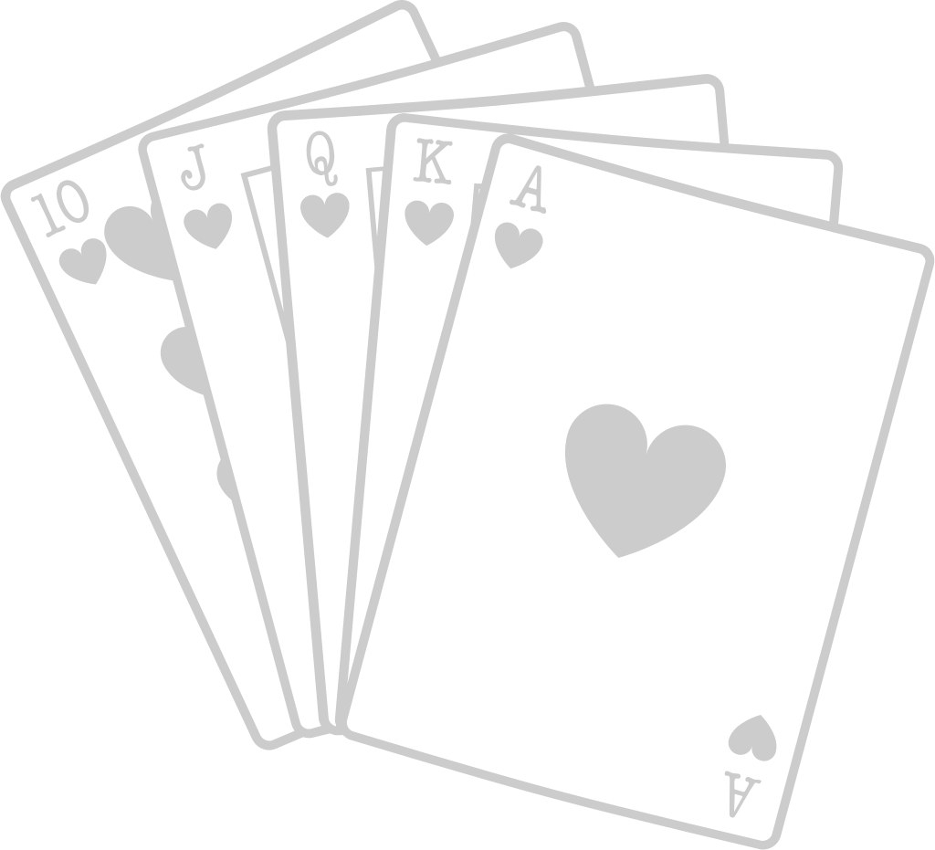 Vegas deck of card vector