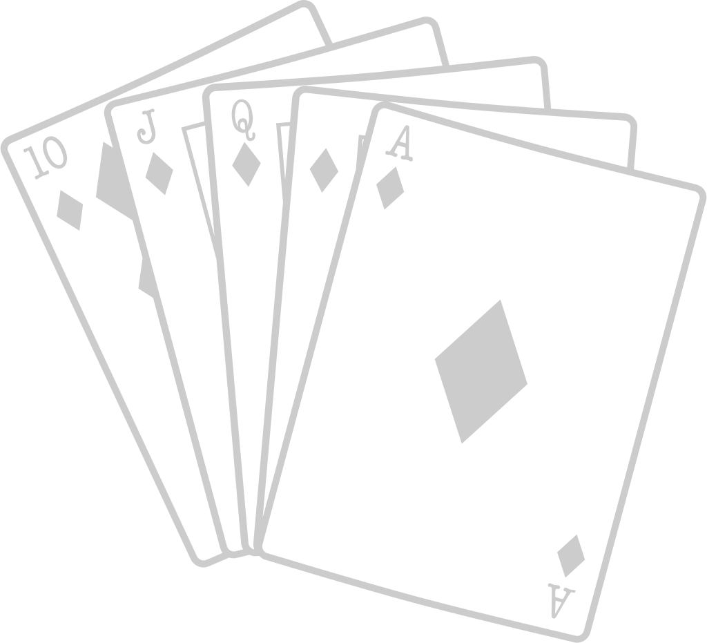 Vegas deck of card vector