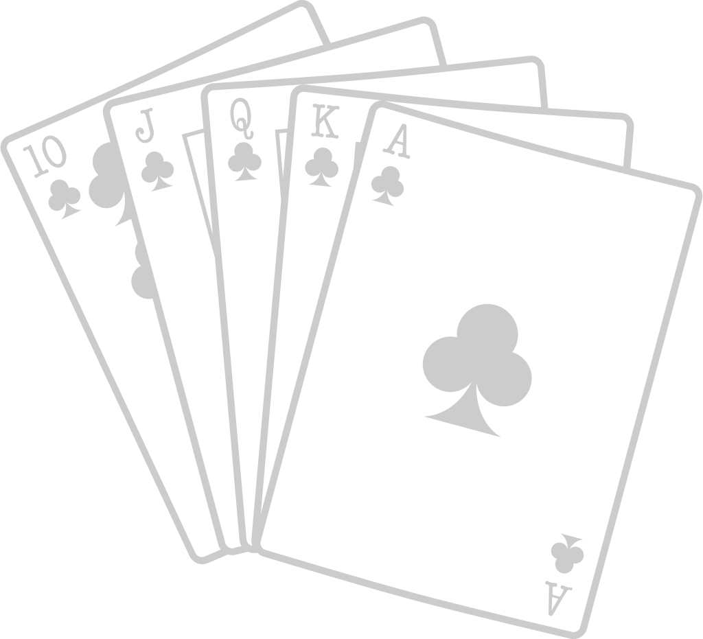Vegas deck of card vector