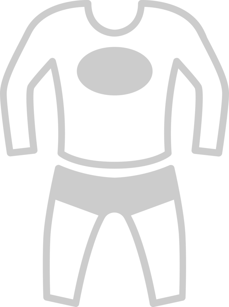 Superhero costume vector