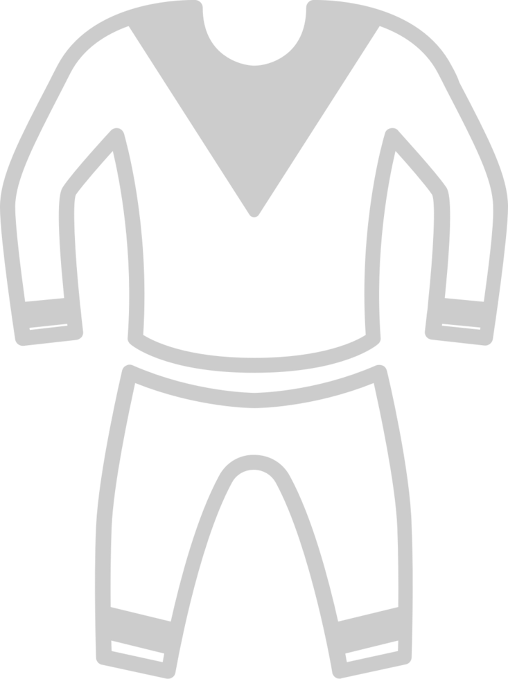 Superhero costume vector