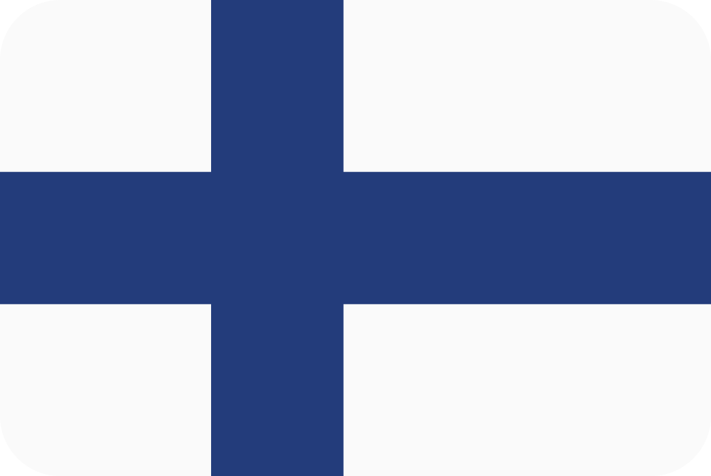 Finland Flag vector