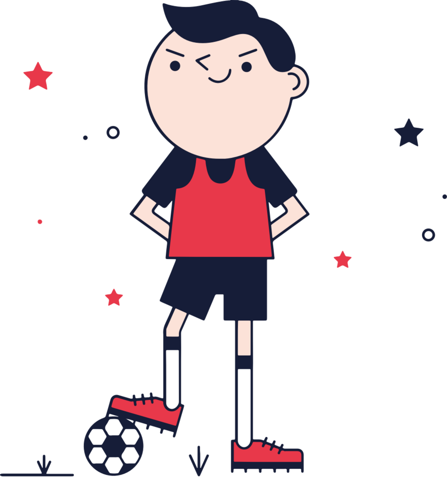 Soccer Player vector