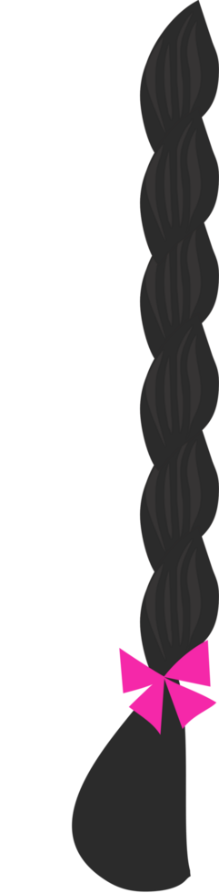 trenza vector