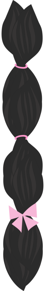 trenza vector