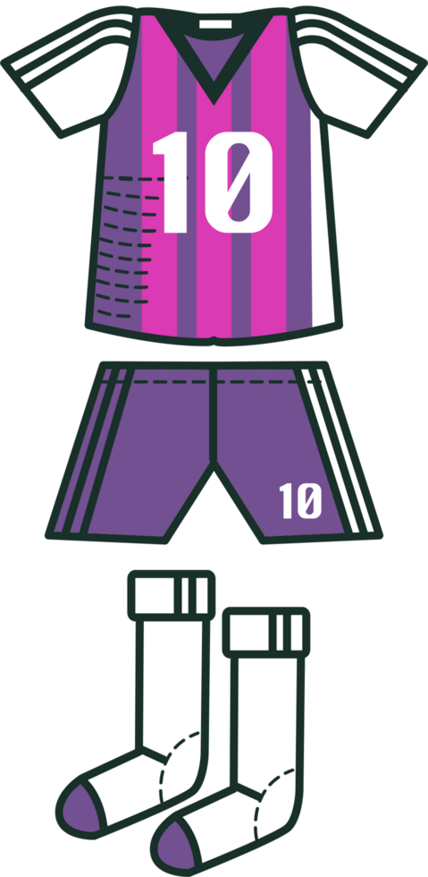 Soccer Uniform vector