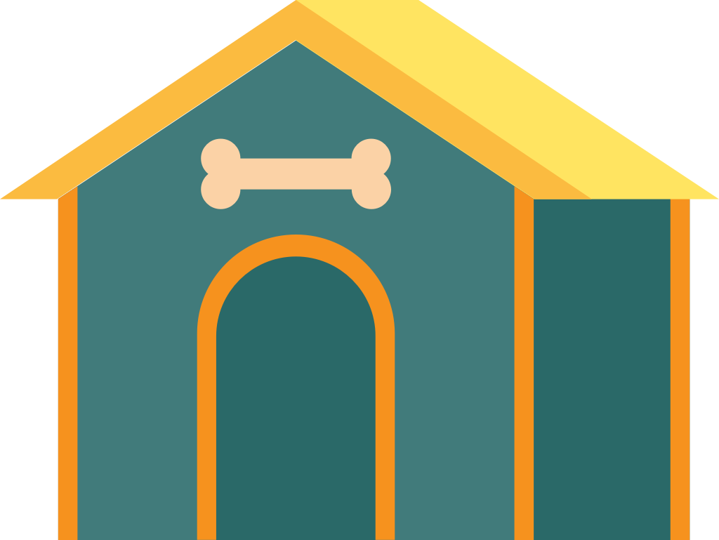 Dog House vector