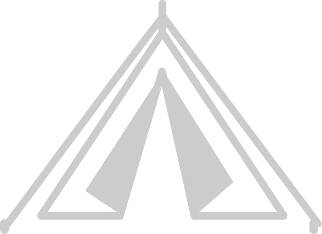 Scout equipment tent vector