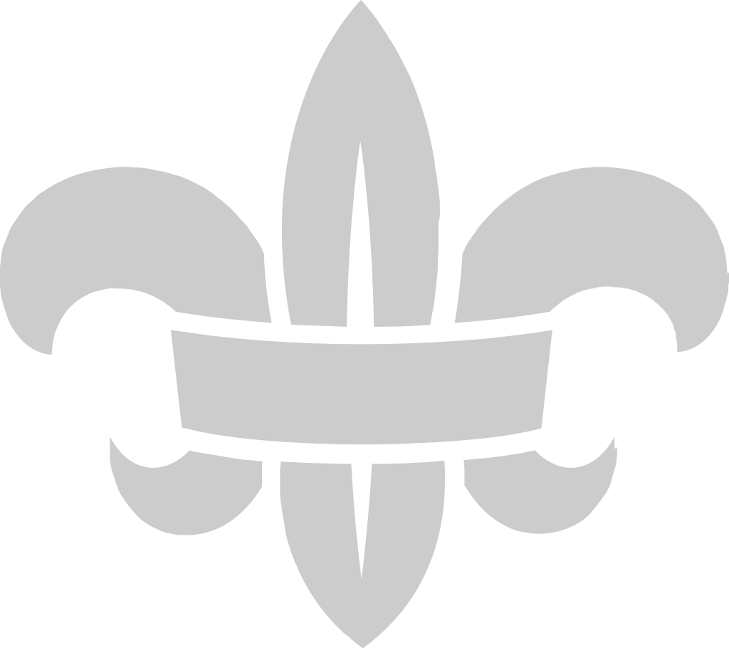 Scout fleur de lis vector