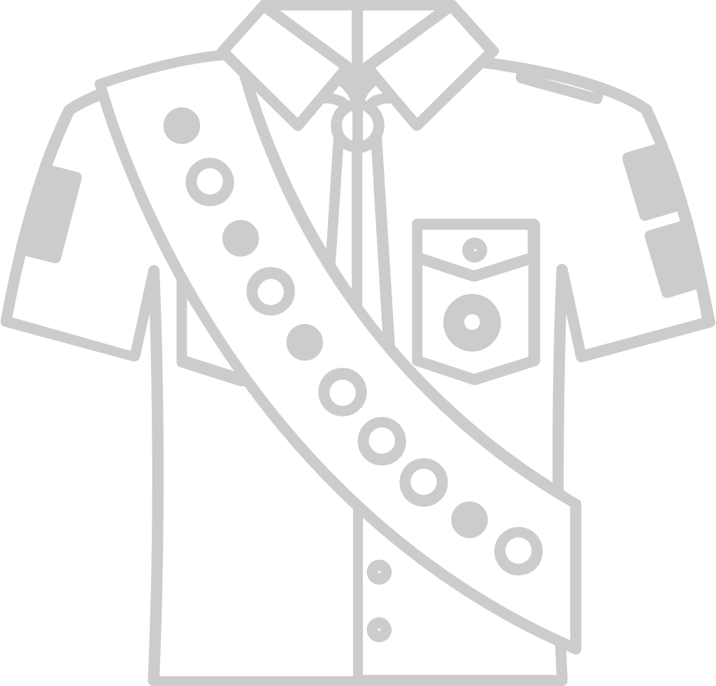 Scout gear hat vector