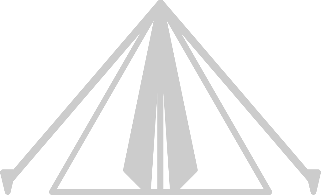 Scout equipment tent vector