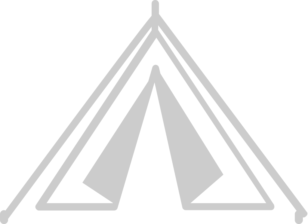 Scout equipment tent vector